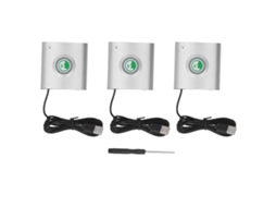 Sistema de Campainha Intercomunicador Voz Bidirecional Sem Fio Longo Alcance 310g 15x14x7cm | S/MARCA