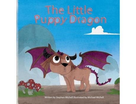 Livro The Little Puppy Dragon de Stephen Michell (Inglês)
