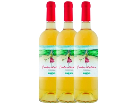 Generoso DELGADO ZULETA Delgado Zuleta Manzanilla Ecológica Entusiástico Palomino Fino Jerez-Xérès-Sherry 0.75 L (3 unidades)
