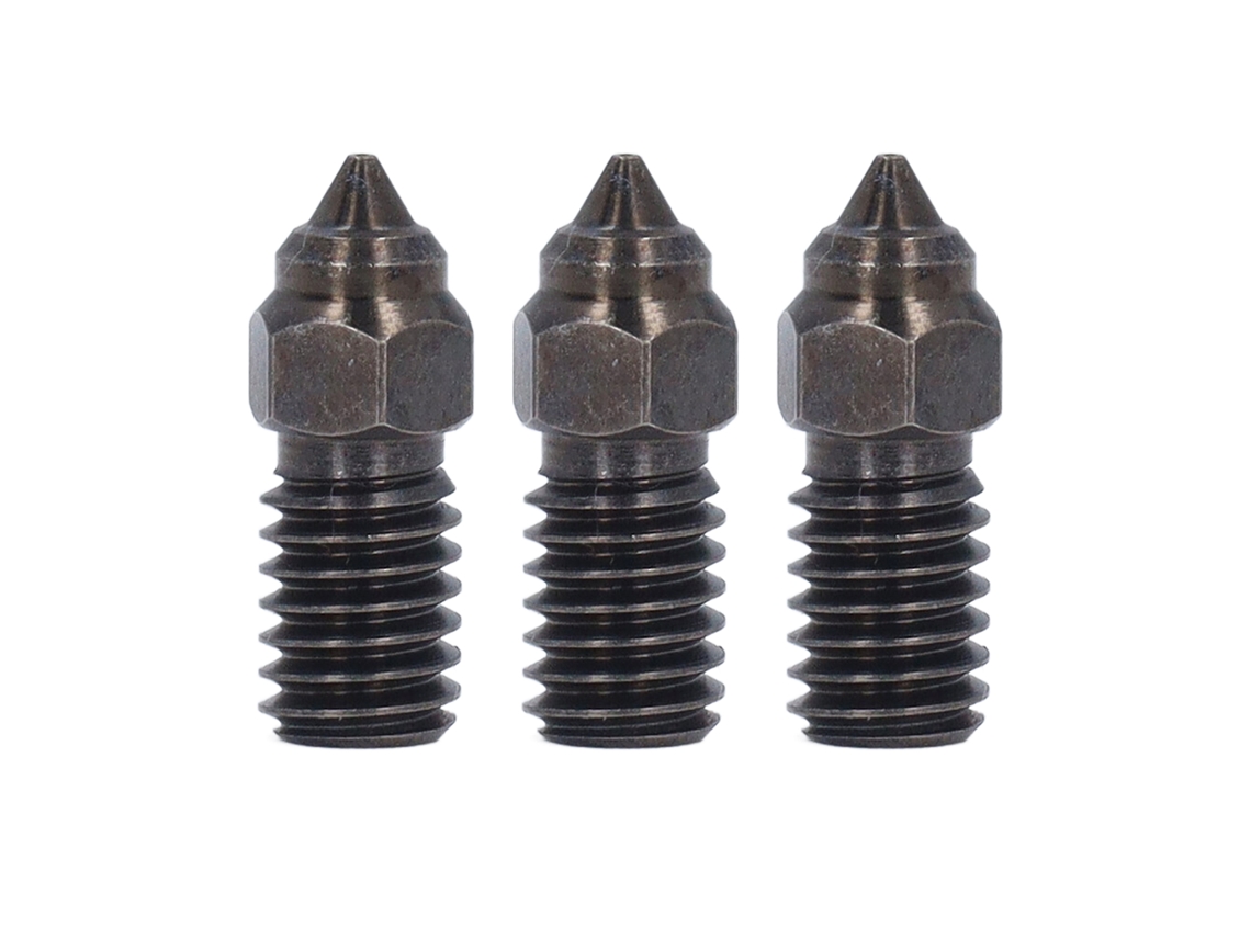 Peças Bico Aço Temperado Alta Velocidade 1.75mm 0.4mm Para Impressora 3d Ender 3 V3 Se Acessórios Hotend