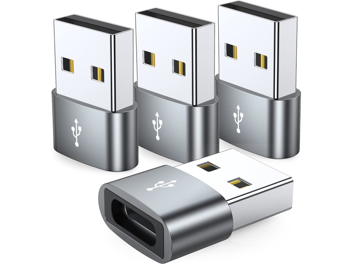 Adaptador Usb C para 3,5mm, compatível com Samsung, Apple, Huawei, com microfone, Preto