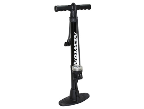 Bomba de pé de aço com base em resina e acoplamento de duplo estilo com manómetro de 11 bar NEWTON Fpr3 Switch Vp-Vs