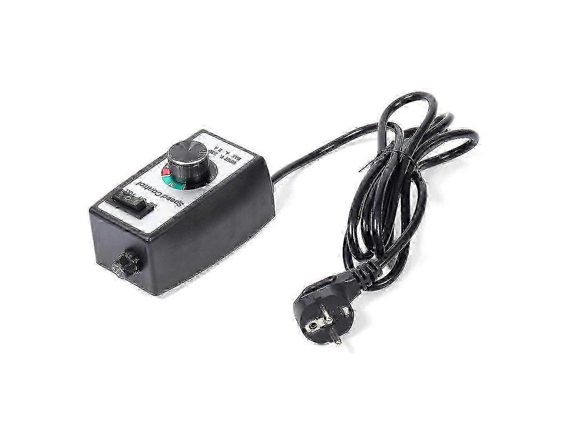 Stepless Motor Speed Controller Fan Dimmer With Eu Plug 230v Adjustable