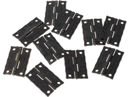 Conjunto De 10 Antigas Para Caixa Joias, Pequenas E Em Ferro Vintage
