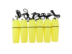 Yncm-6pcs Garrafa Seca Abs Kayak Mergulho Surf Amarela