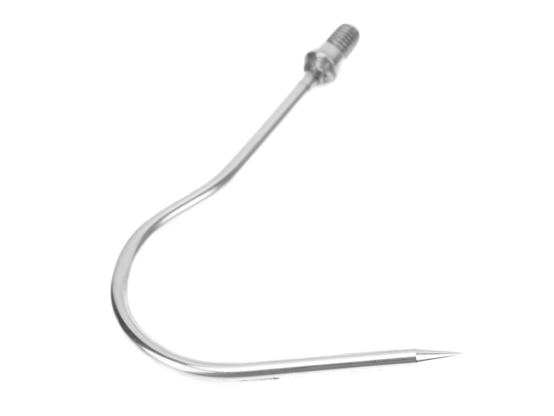 Gancho de Teto Rosca 8mm Aço Inox