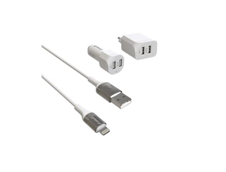 Carregador Rápido Usb Automóvel Eléctrica Greene Branco
