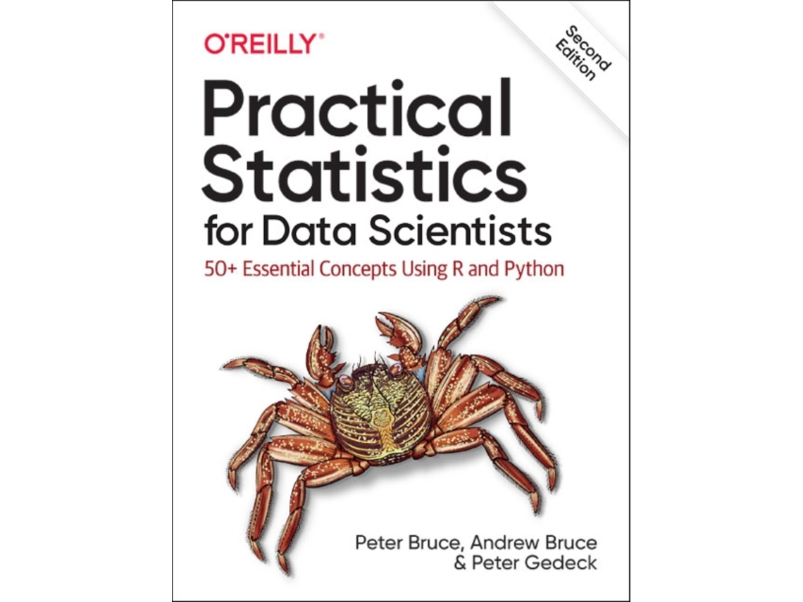 Livro Practical Statistics for Data Scientists de Peter Bruce, Andrew Bruce et al. (Inglês)