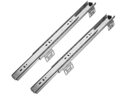 Nuobesty Conjunto De 2 Corrediças Laterais Para Gavetas Com Fechamento Suave E Rolamentos Esferas Armários Cozinha