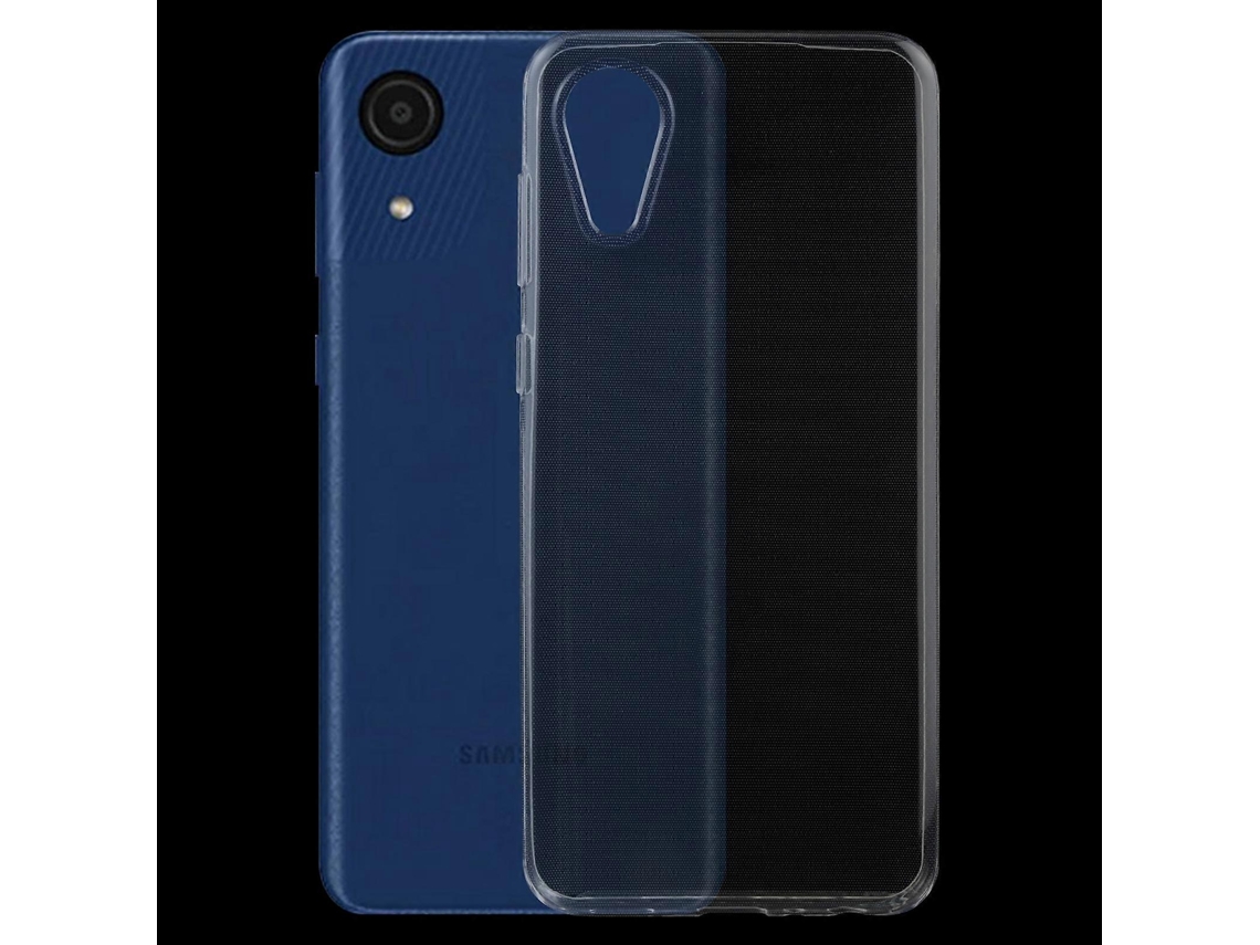 Capa De Celular Macia De Tpu Transparente Ultrafina De 0,75 Mm Para Samsung Galaxy A03 Core