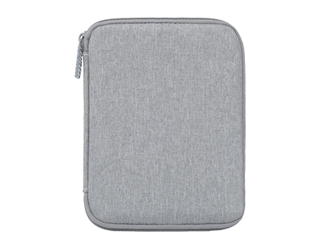 Saco de Armazenamento Dados Simples Duplas Power Bank Pen RNEMITERY Cinzento (24.5x18x3.5cm)