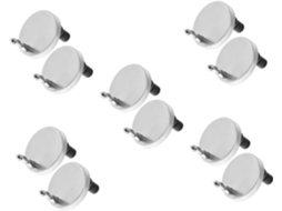 Conjunto De 10 Parafusos De Aço Inoxidável Para Assento De Vaso Sanitário, Acessórios De Fixação, In Gokoco