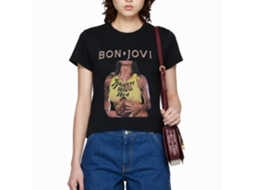 Bon Jovi Slippery When Wet T-shirt Unisex Adults Size:xl