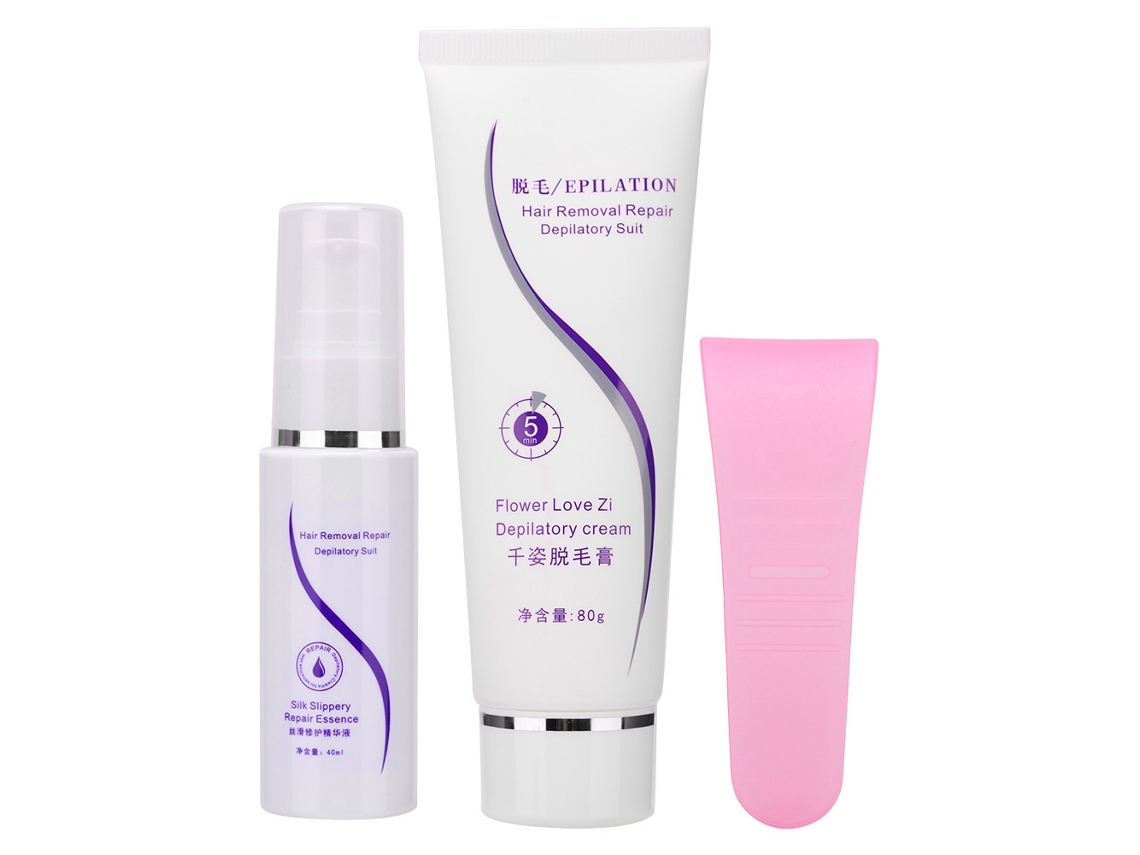 Crema Depilatoria Unisex + Soro Reparador 80g