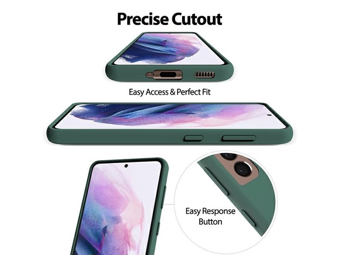 Capa para iPhone 15 Plus MERCURY Silicone Verde