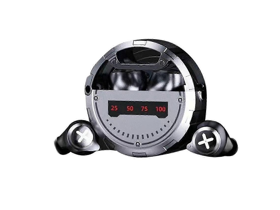Fone De Ouvido Intra Auricular Sem Fio Bluetooth Para Jogos Jx60 Com Visor Digital E Cancelamento De Ruído Ly Ebike