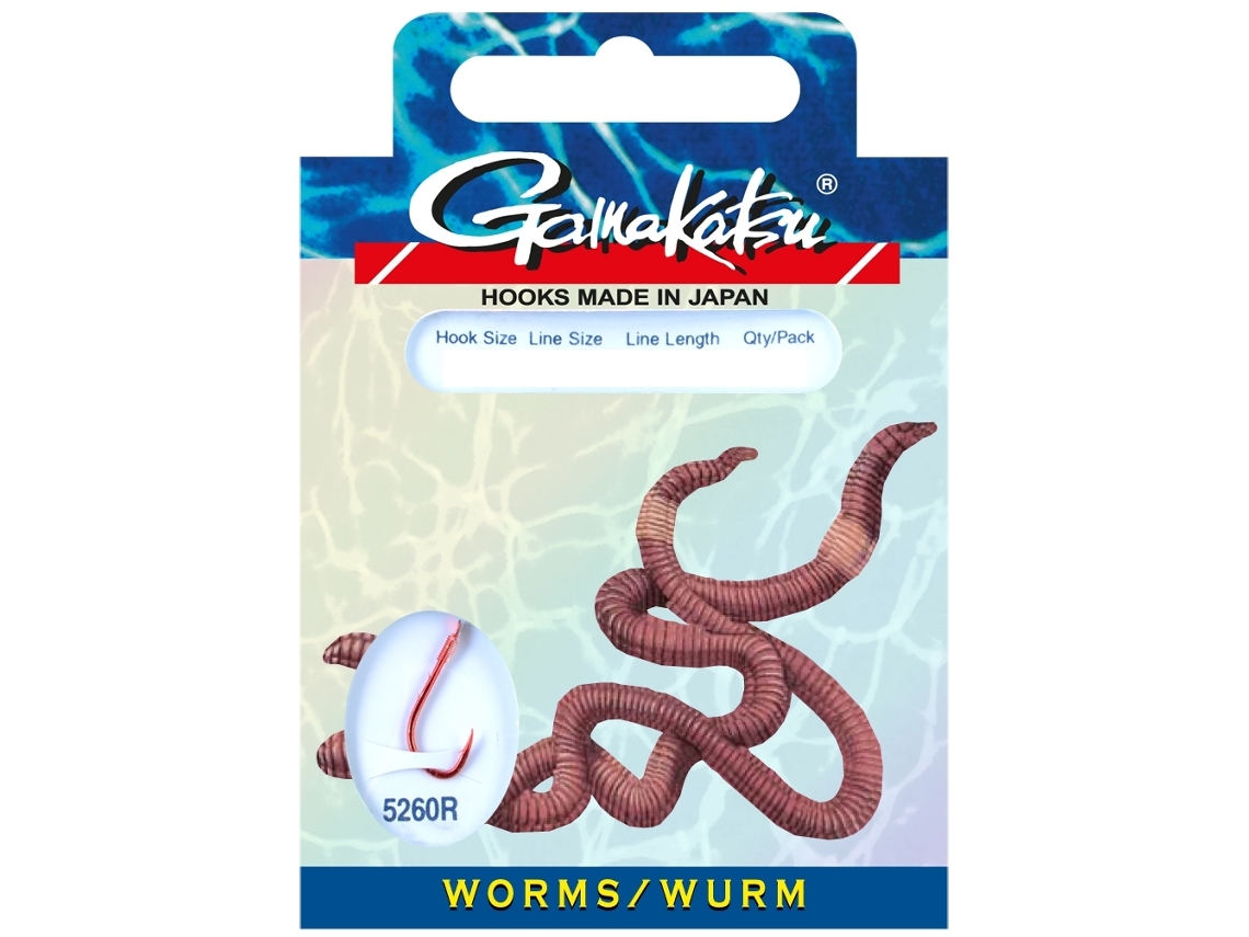 Gancho GAMAKATSU Worm Ls-5260 4