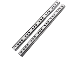 Corrediças De Aço Com Esferas 17mm Largura Para Gavetas E Armários, Com Guias E Rolamentos De Ranhura, 1par 17mm, 246mm