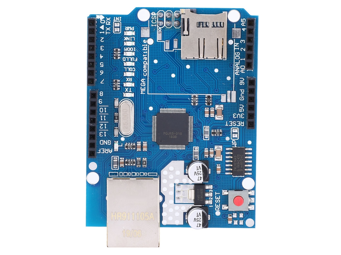 Laxiscreed Módulo De Expansão De Rede Com Conector Ethernet De 16 Pinos Para Cartões De Memória