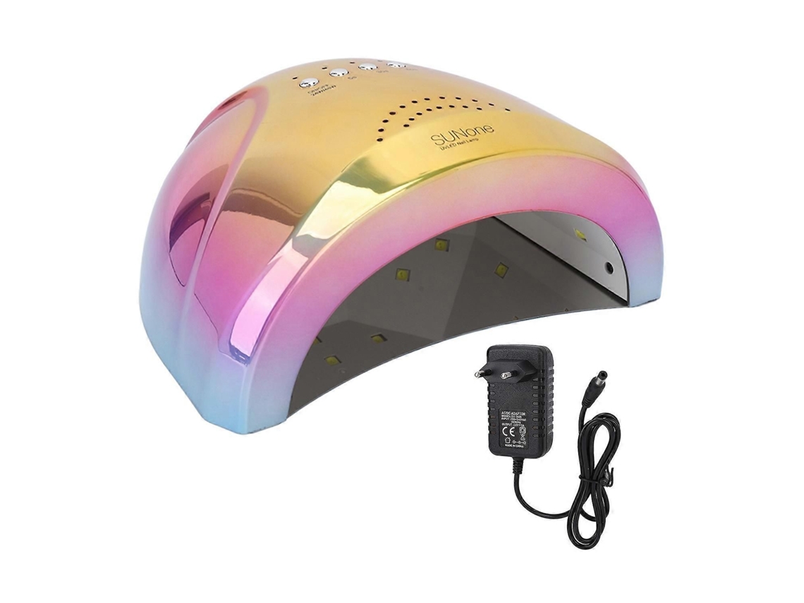 Lâmpada de Unhas Led Uv 48w Fonte Luz Dupla Infravermelho Secador Polimento Gel Indução Inteligente GOKOCO