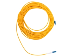 Cabo De Fibra Óptica De Modo Único Lc/upc Para Lc/upc, 15m, Bico Cerâmico