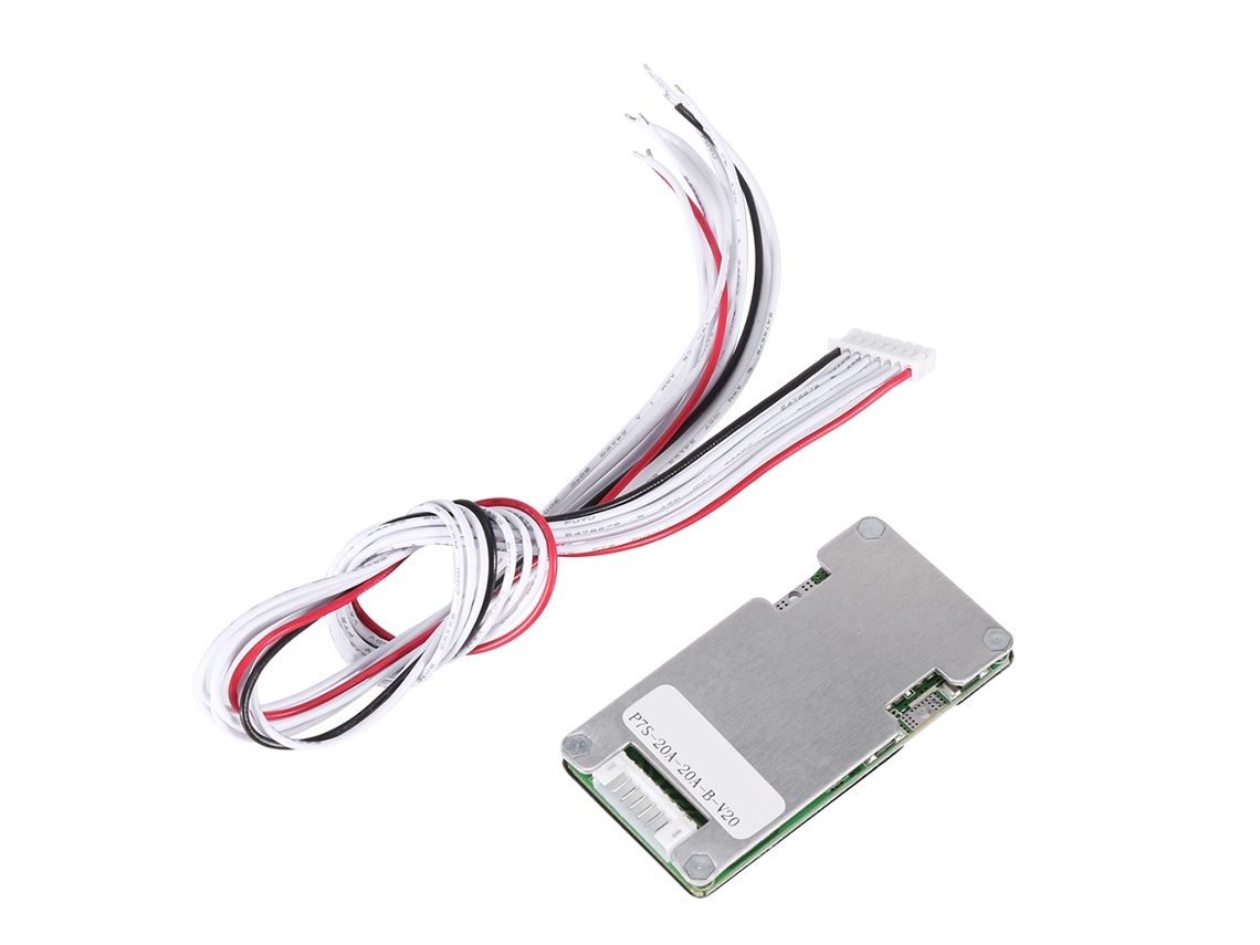 Placa de Proteção Bms para Bateria Lithium 7s 24v 20a com Balanceamento 18650 S/MARCA