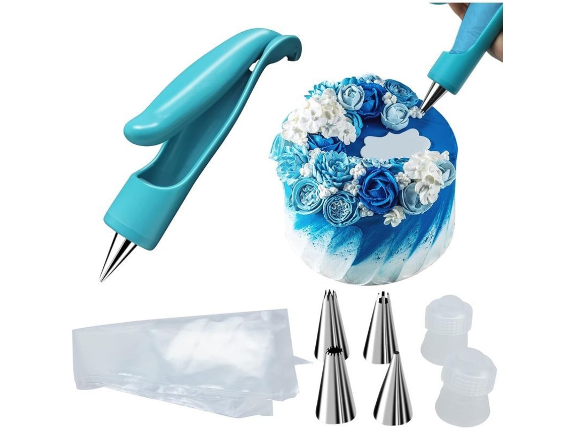 Kit de decoração de bolos com 4 bicos diferentes Marca