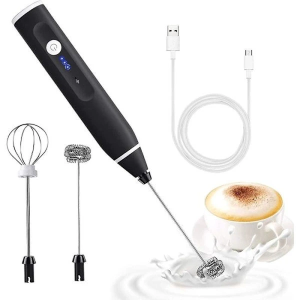 Espumador Elétrico de Leite, Recarregável Usb AQUAFORGE
