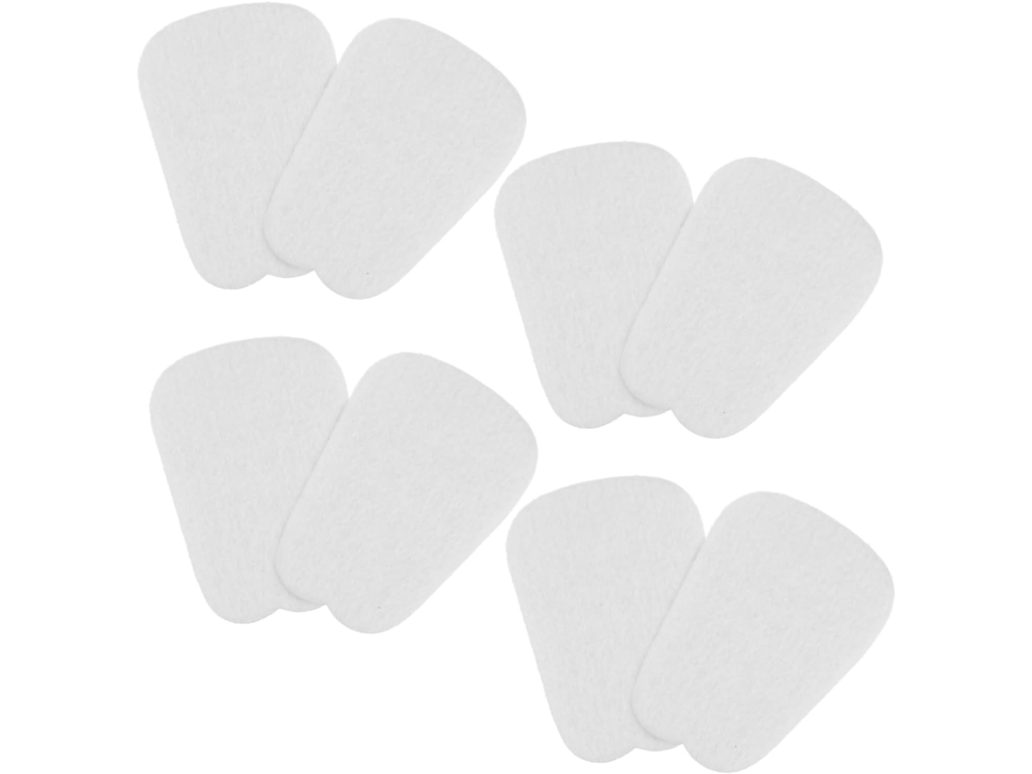 Callaron Conjunto De 4 Pares Palmilhas Adesivas Feltro Para Homens E Mulheres, Ideais Para Tênis, Sandálias E Botas