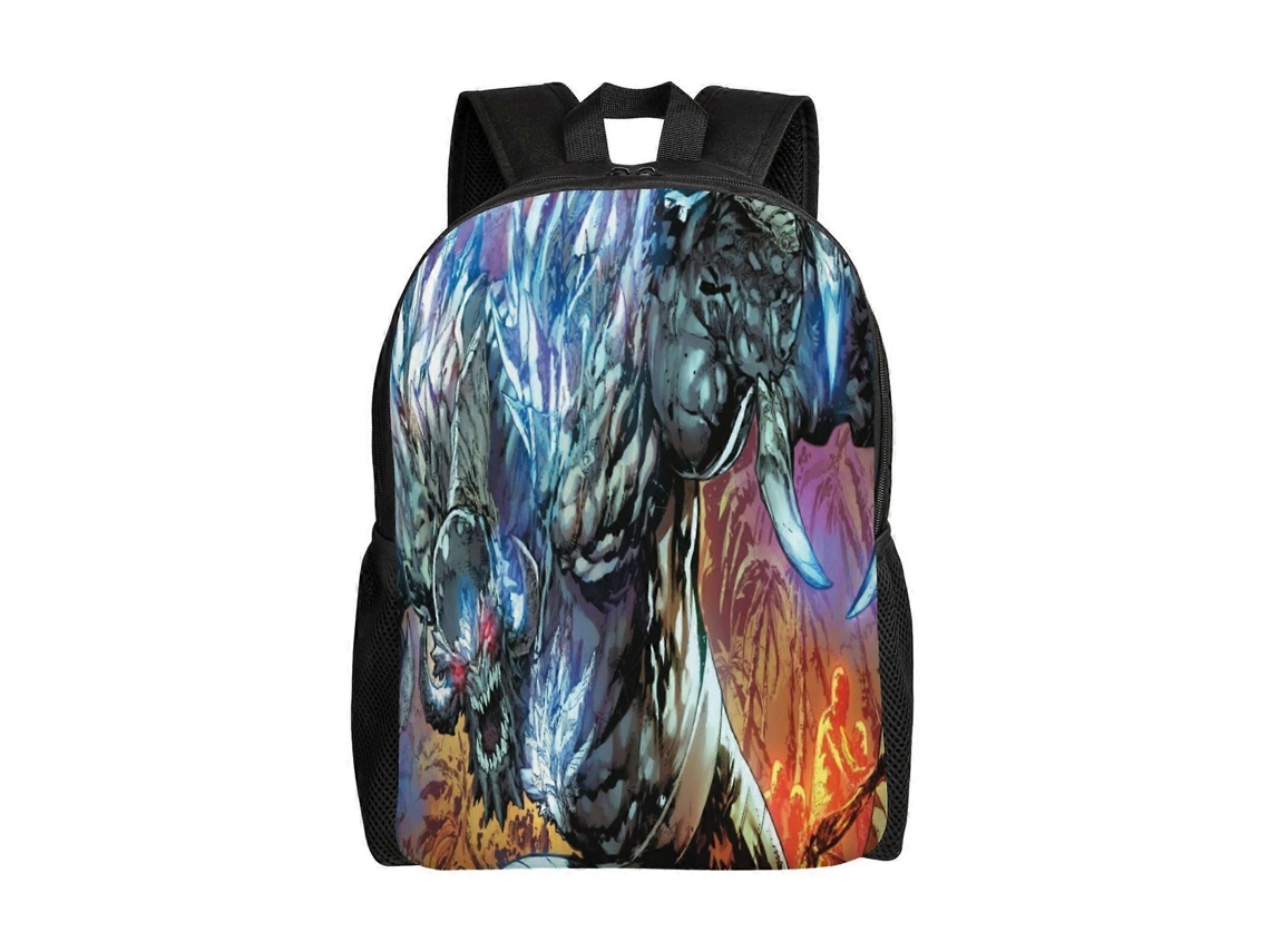Mochila Doomsday Powers Para Estudantes, Leve E Estilosa, Com Alça De Ombro Impermeável E Respirável. Olysi Shop