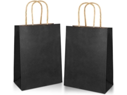 Conjunto De 15 Sacolas De Papel 322612cm, Sacolas De Papel Com Alças, Sacolas Para Presentes, Sacolas De Papel, Sacolas De Papel Kraft Aquaforge