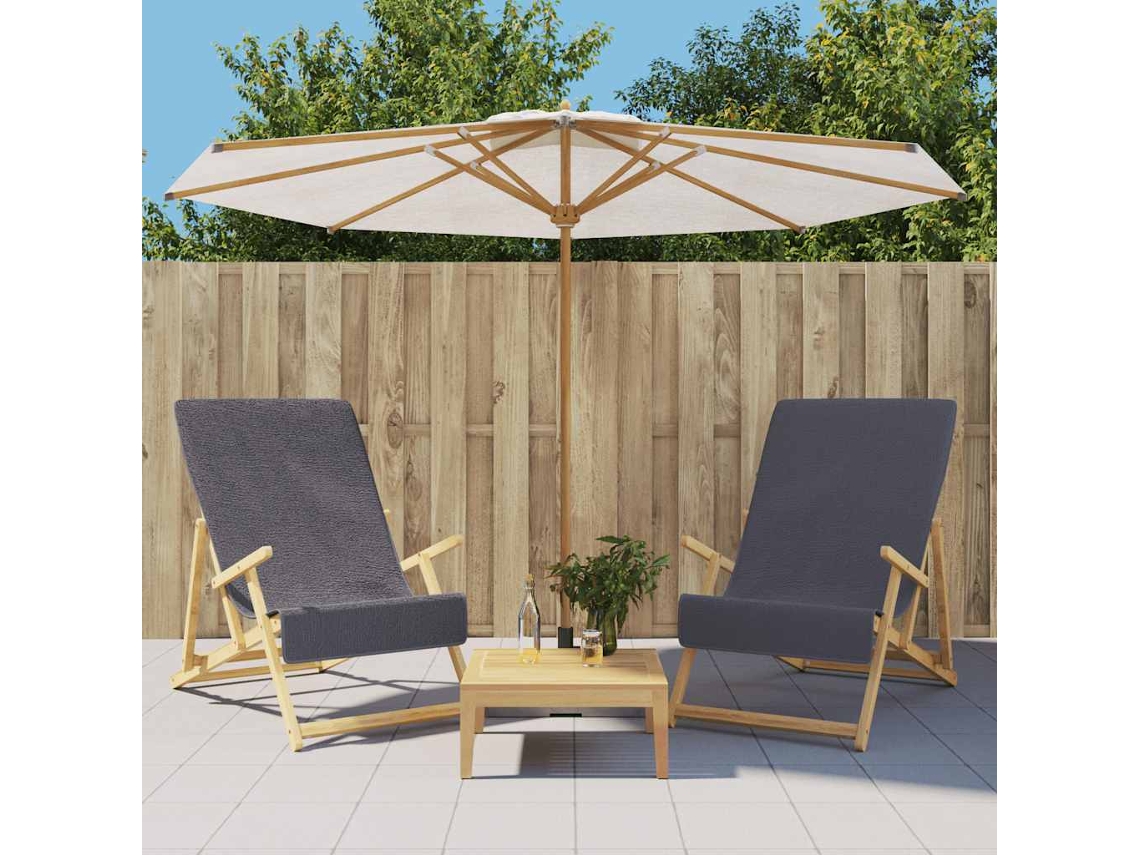 Vidaxl Toalhas De Praia 2 Pcs 60x135 Cm Tecido 400 Gsm Antracite