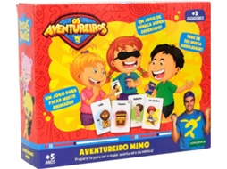 Jogo de Tabuleiro Luccas Neto Aventureiro Mimo (Idade Mínima Recomendada: 5 anos)