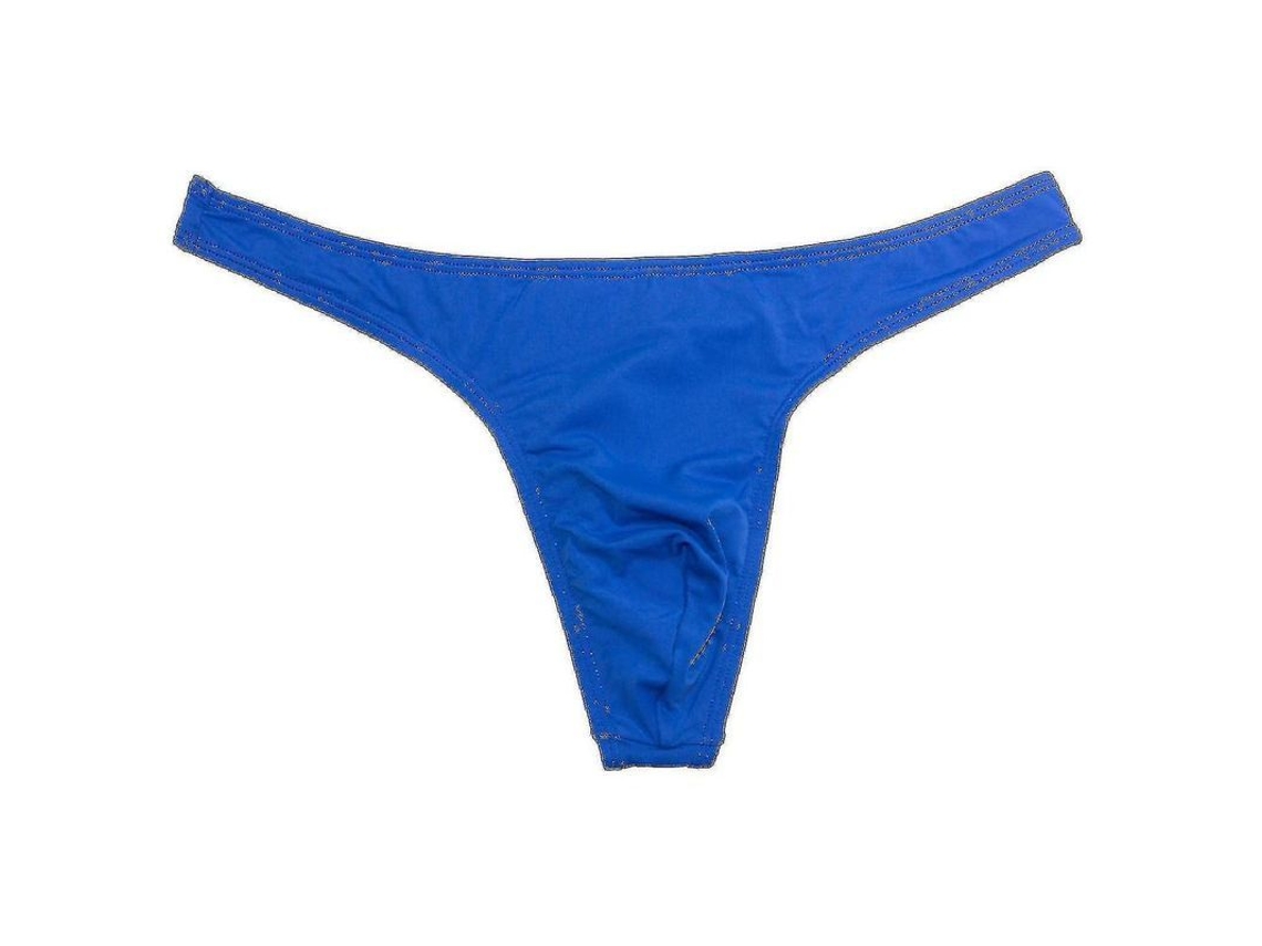 Calcinha string masculina em conjunto de 4 com microfibra e cores variadas S/MARCA