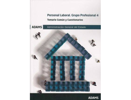 Livro Temario Común Y Cuestionarios Grupo Profesional 4. Personal Laboral Fijo Del Estado de Vários Autores (Espanhol)