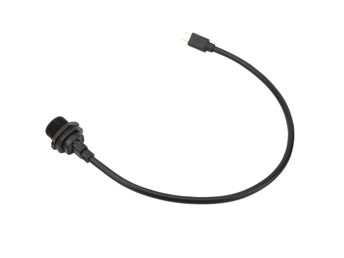 Laxiscreed Conector Usb Impermeável Ip67 Com Cabo De 1m Para Ambientes Molhados