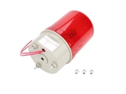 Luz de Aviso Vermelha Led com Alarme Sonoro e Visual