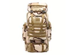 Mochila De Caminhada Dobrável Com Cordão Em Poliéster Para Viagens Ao Ar Livre (não Incluída).