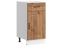 Kitchen Base Cabinet, Kitchen Base Cabinets Vidaxl Marrom Madeira Processada (n/a)
