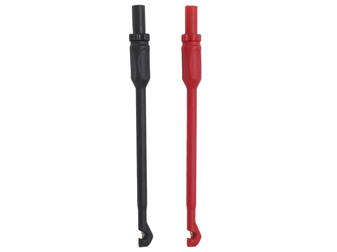 2 sondas de perfuração de fio banana jack, PVC, 2-4mm, isoladas, YURU