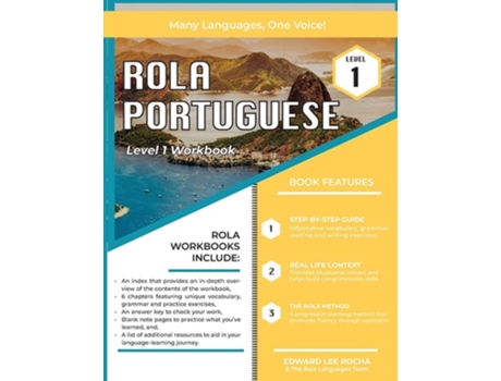 Livro Rola Portuguese Level 1 De Edward Lee Rocha E The Rola Languages Team (inglês)
