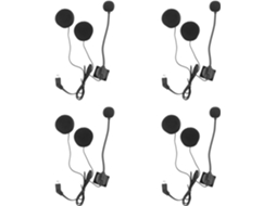 4x Casque De Moto Casque Microfone Bluetooth Haut-parleur Casque Acessórios Para Demi-casque