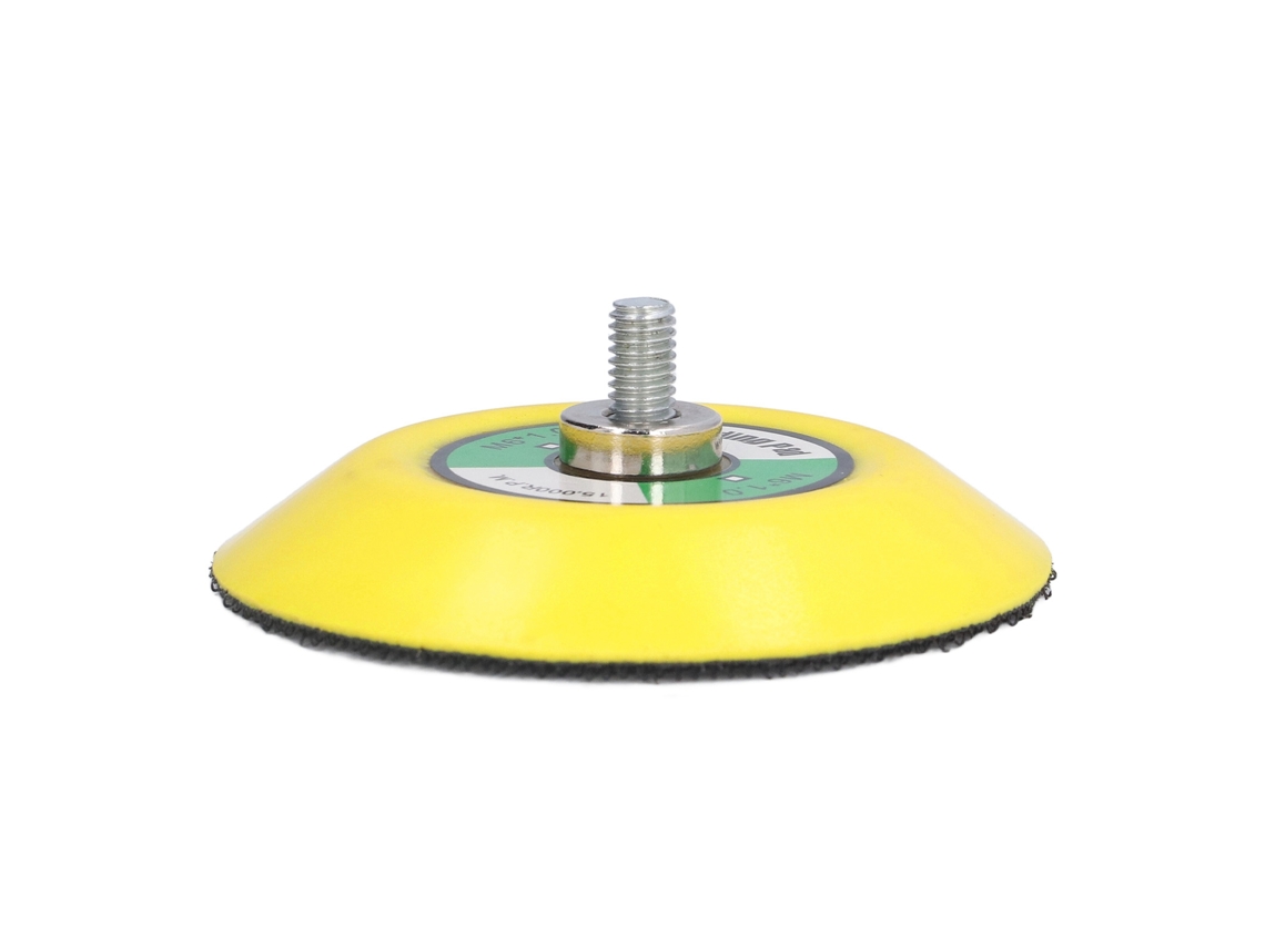 Placa De Apoio Com Ganchos E Laços Para Lijadora Aireada Polidora Tapão Pu 3in Rosca M6x1 15000rpm