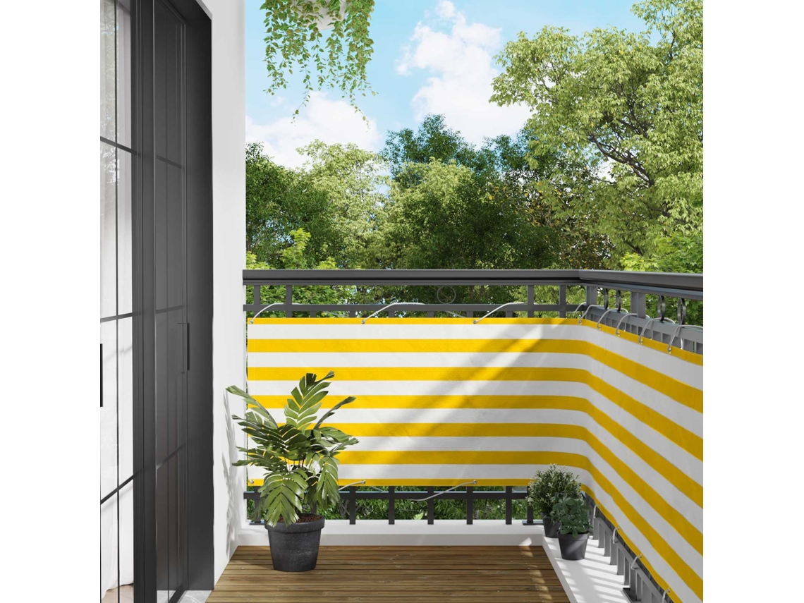 Vidaxl Tela De Varanda 75 X 200 Cm Tecido Oxford Retangular
