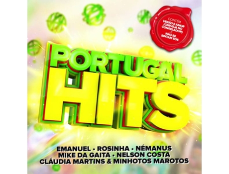 CD VARIOS ARTISTAS - PORTUGAL HITS (1 CD - Edição Normal)