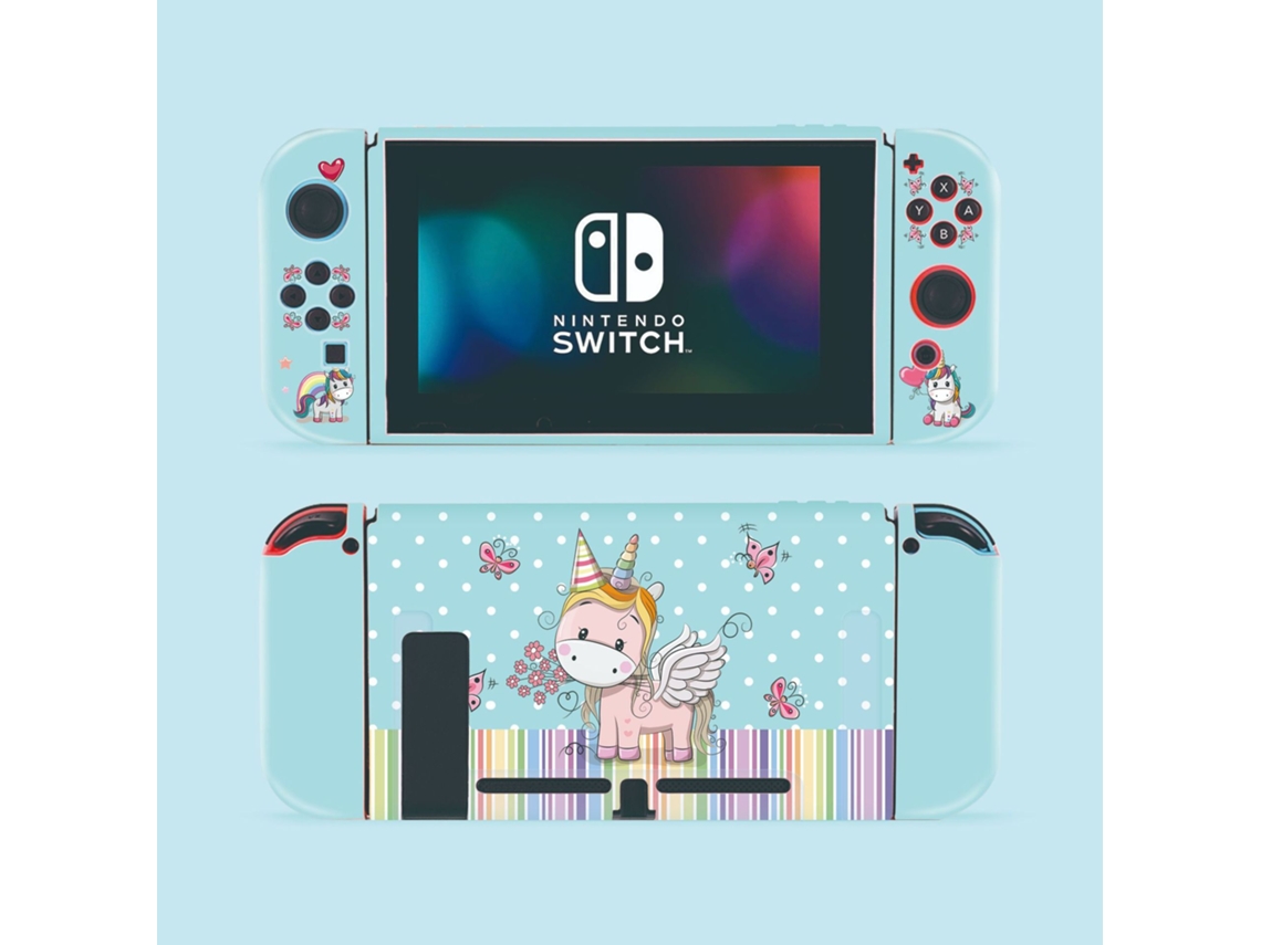 Capa Protetora para Switch, Capa Fina de Tpu Compatível com Console Nintendo Switch e Joy con BRILVIBERA