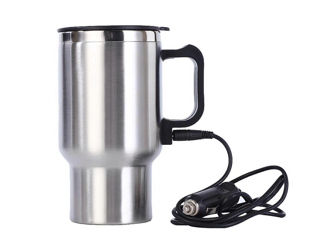 Caneca Térmica Para Carro, 450ml, Caneca Isolada Em Aço Inoxidável, Caneca De Aquecimento Para Carro