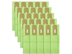 Lurelia Pack 25 Sacos De Pó Para Aspirador, Papel, Substituição Prática