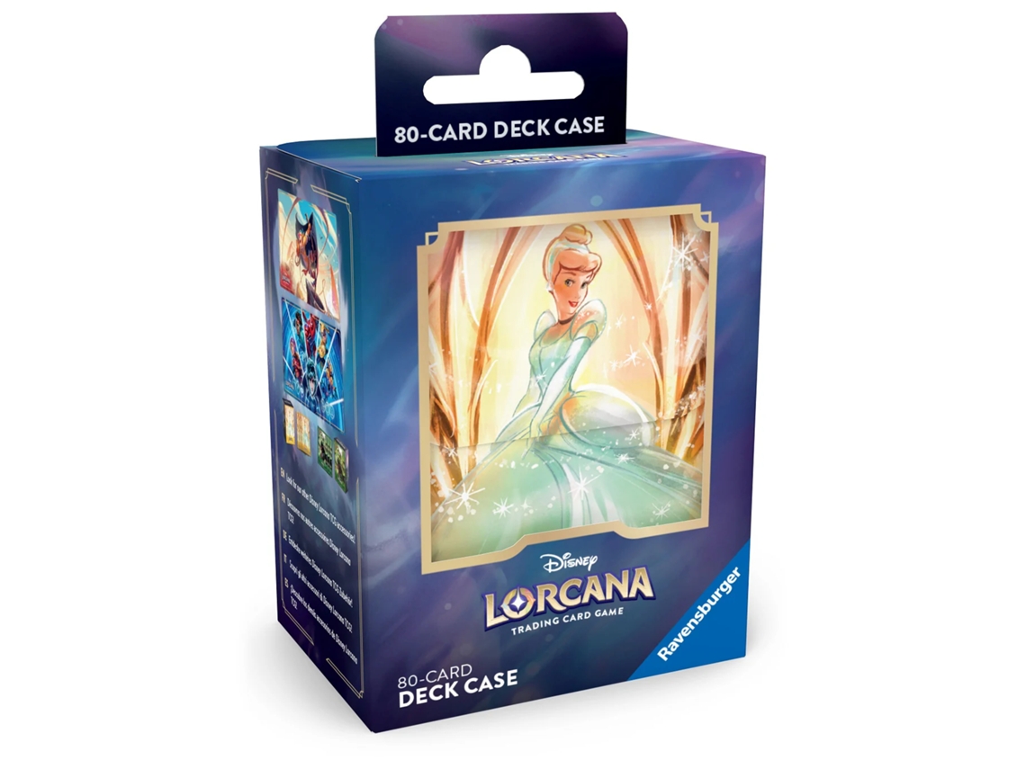 Cartão Colecionável Lorcana Ravensburger Disney S7 Caixa De Armazenamento A Cinderela