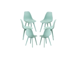 Pack 6 Cadeiras Dami Suprym - Celadon